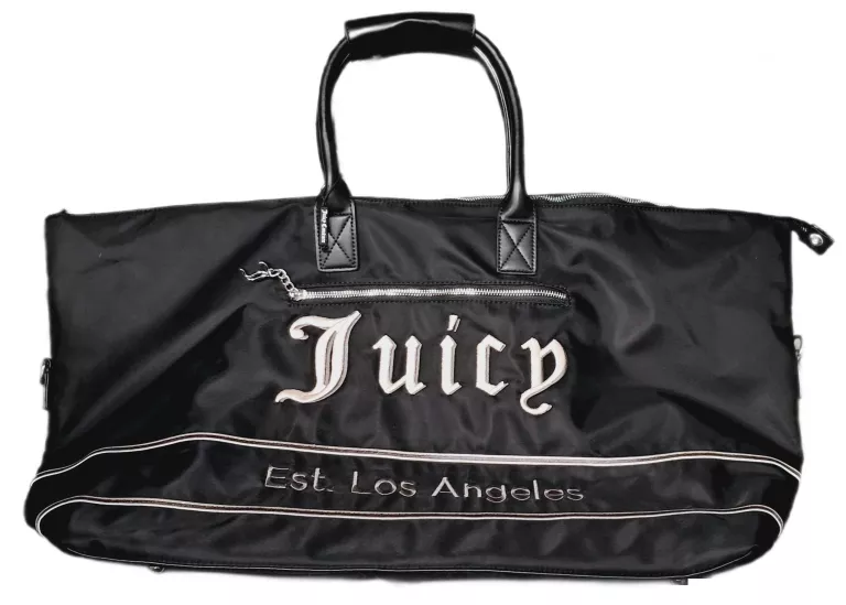 TORBA JUICY COUTURE DUŻA CZARNA PODRÓŻNA