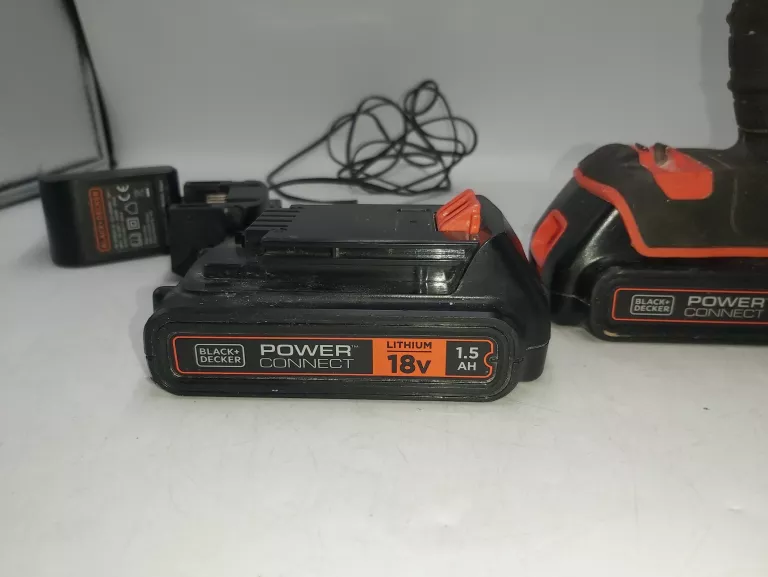 WKRĘTARKA BLACK&DECKER BCD700S + 2 AKU 1,5AH + ŁADOWARKA!!!