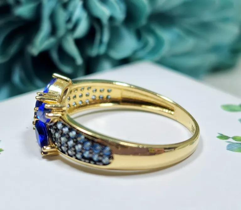 cudny-zloty-pierscionek-blekitne-i-granatowe-cyrkonie-p585-260g-r15-ean-gtin-5900025476154