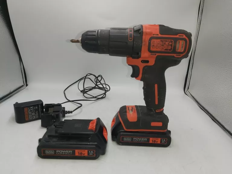 WKRĘTARKA BLACK&DECKER BCD700S + 2 AKU 1,5AH + ŁADOWARKA!!!