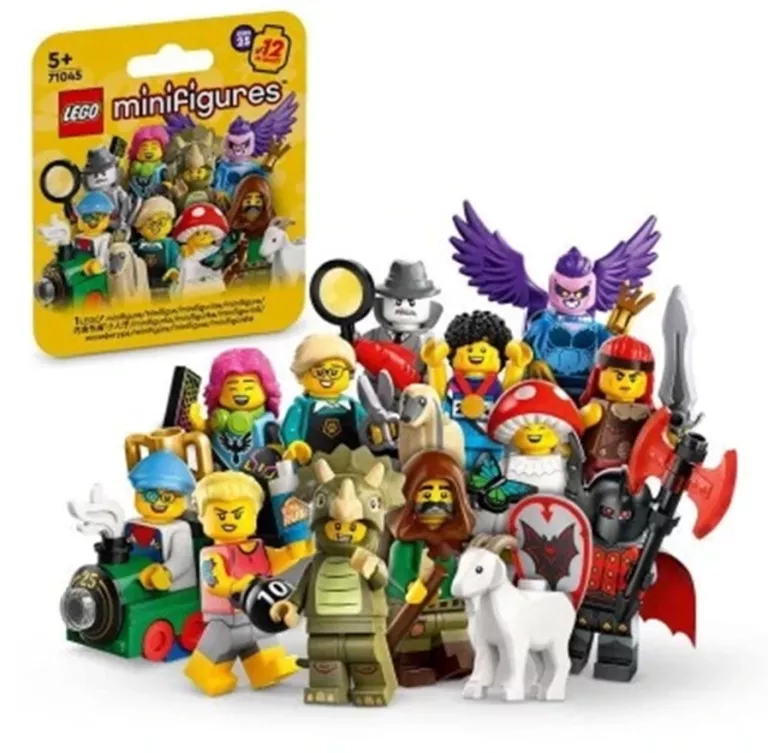 LEGO 71045 MINIFIGURES MINIFIGURES SERIA 25 ŻÓŁTE PUDEŁKO