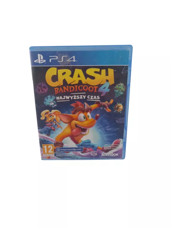 GRA PS4 CRASH BANDICOOT 4: NAJWYŻSZY CZAS