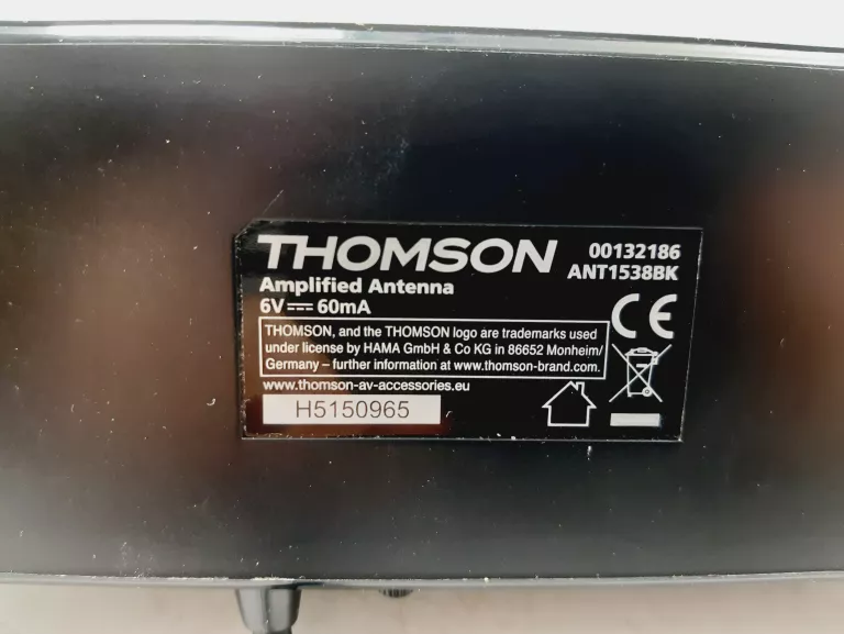ANTENA THOMSON ANT1538BK