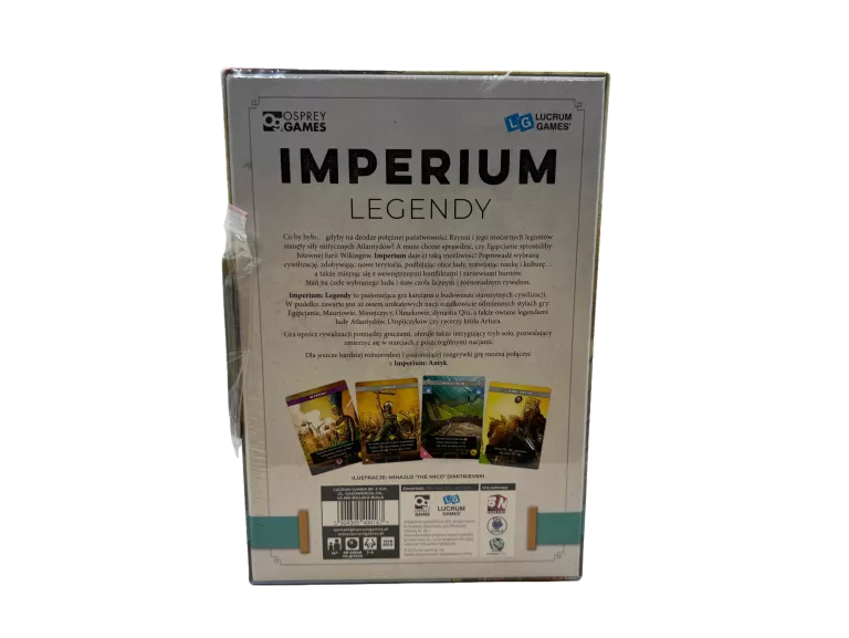 GRA PLANSZOWA LUCRUM GAMES IMPERIUM: LEGENDY + KARTY ERRATA