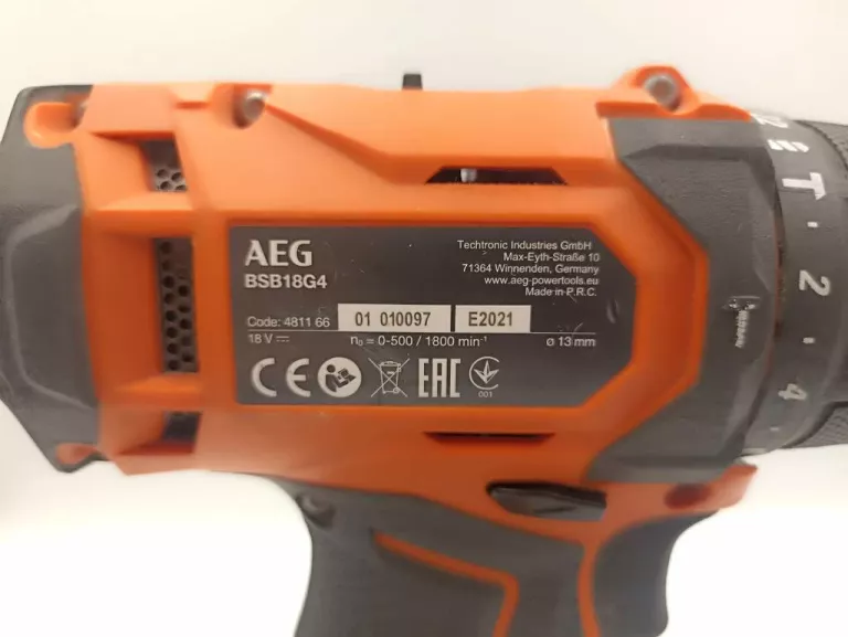 WKRĘTARKA AKUMULATOROWA AEG BSB18G4