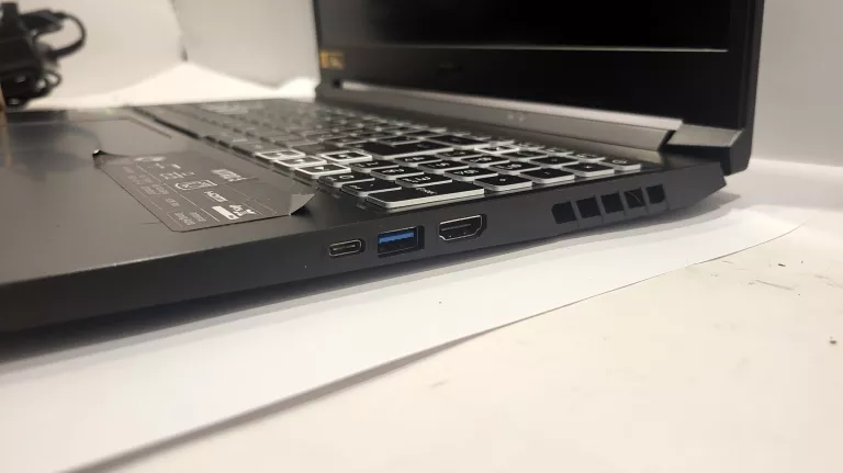LAPTOP ACER NITRO 5 AN515-55 I7-10750H RTX 3060 512GB SSD 16GB RAM KOMPLET