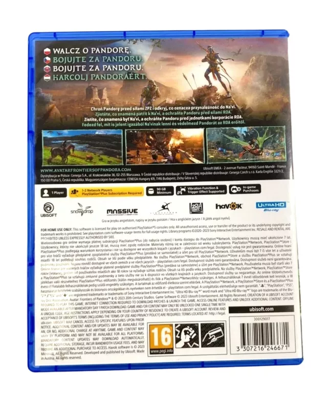 GRA PS5 AVATAR: FRONTIERS OF PANDORA