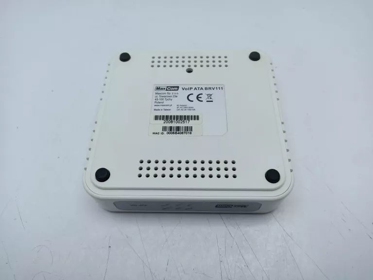 BRAMKA VOIP MAXCOM BRV111 ATA KOMPLET