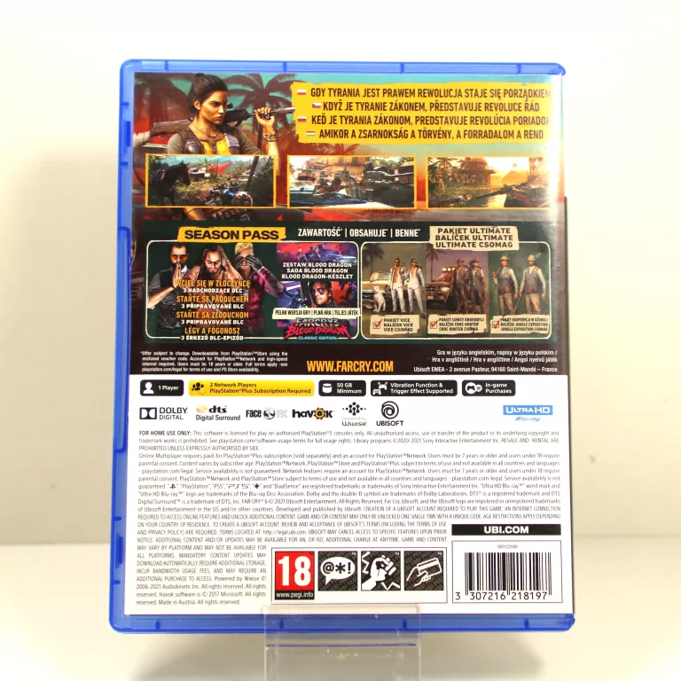 PS5 FAR CRY 6 ULTIMATE EDITION NAPISY PL