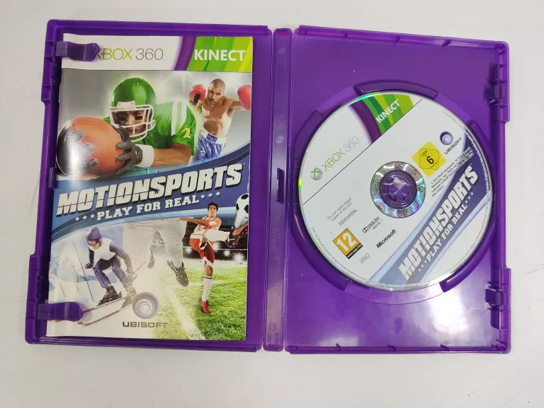 GRA NA XBOX 360 MOTIONSPORTS PLAY FOR REAL KINECT COMPATIB XBOX360