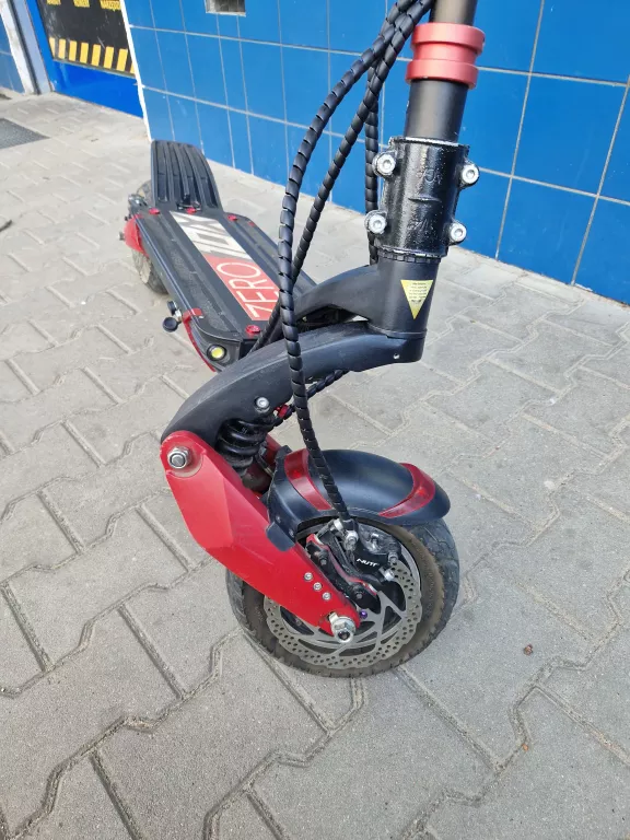 HULAJNOGA ELEKTRYCZNA  TECHLIFE X7S (ZERO 10X) PRZEBIEG 3602 KM + ŁAD.