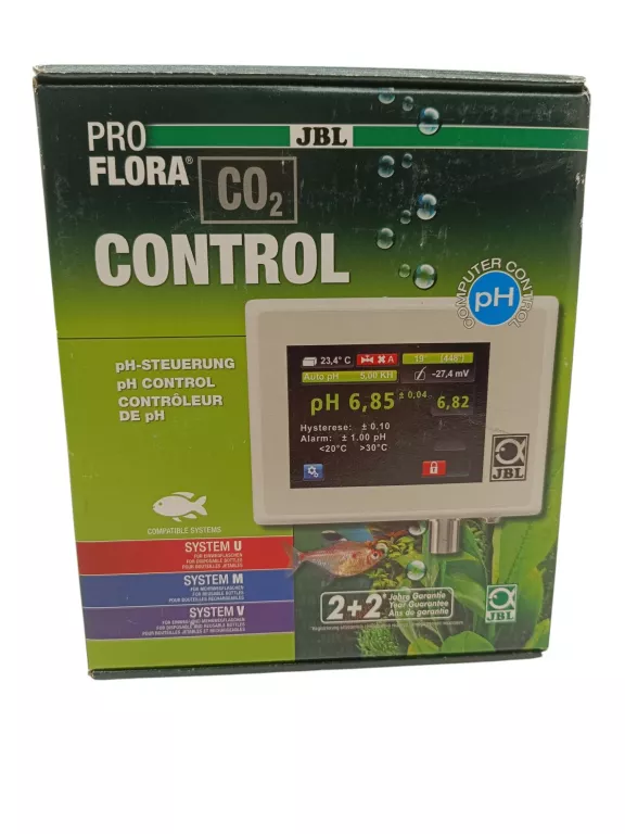 JBL PROFLORA CO2 STEROWANIE, KOMPUTER POMIAROWO-STERUJĄCY