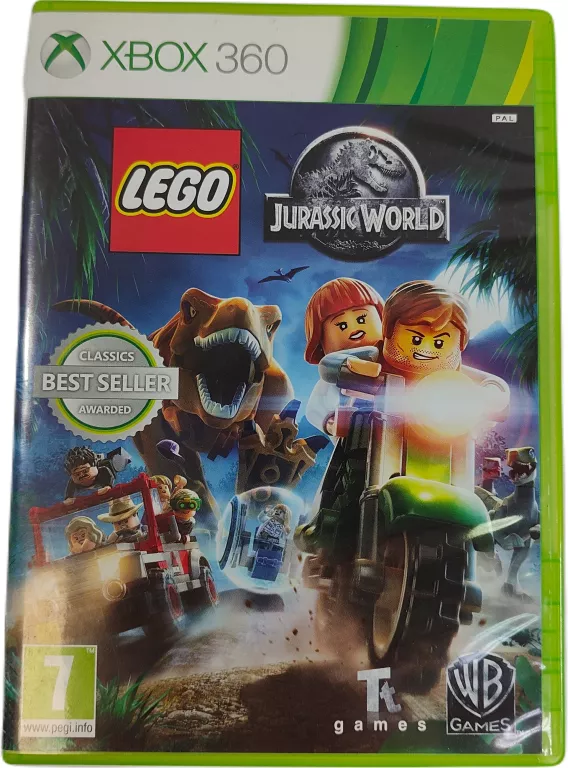 GRA NA KONSOLE XBOX 360 LEGO JURASSIC WORLD XBOX 360 ANGIELSKA WERSJA