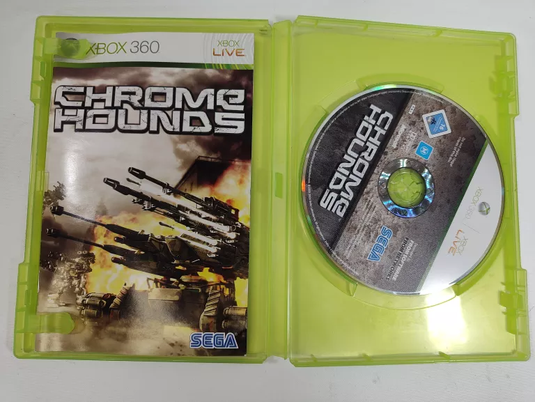 GRA NA KONSOLE XBOX 360 CHROME HOUNDS XBOX360 ANGIELSKA WERSJA