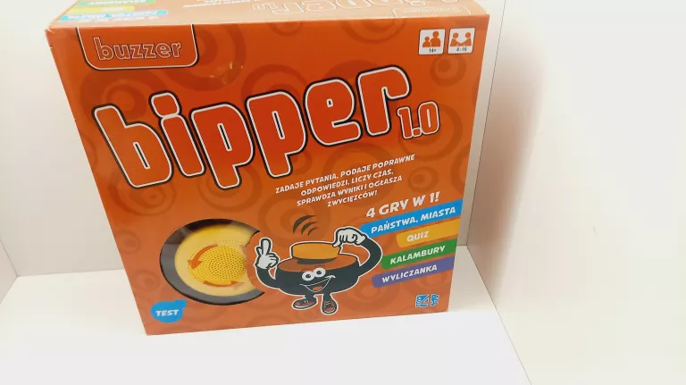 GRA PLANSZOWA BIPPER 1.0 BDB STAN ZOBACZ
