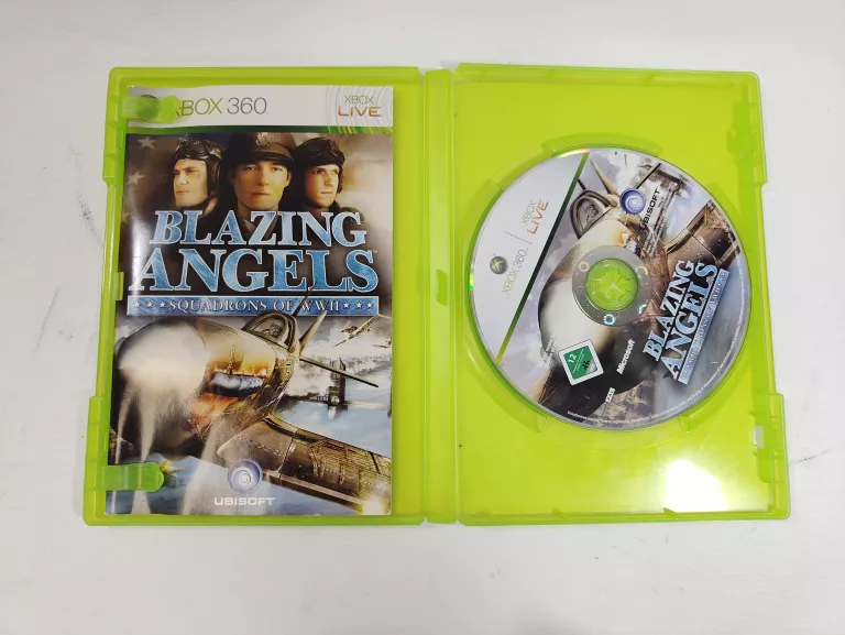 GRA NA KONSOLE XBOX 360 BLAZING ANGELS SQUADRONS OF WWII XBOX360 ANGIELSKA