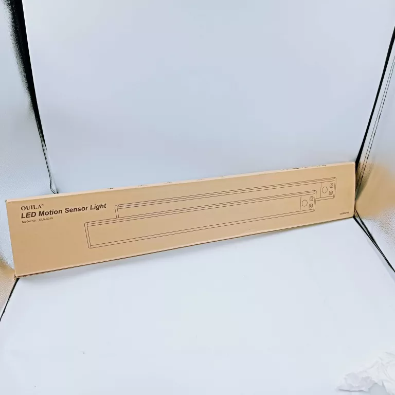 LISTWA LED PODSZAFKOWA KUCHENNA OŚWIETLENIE SZAFY CZUJNIK RUCHU 60CM 2SZT