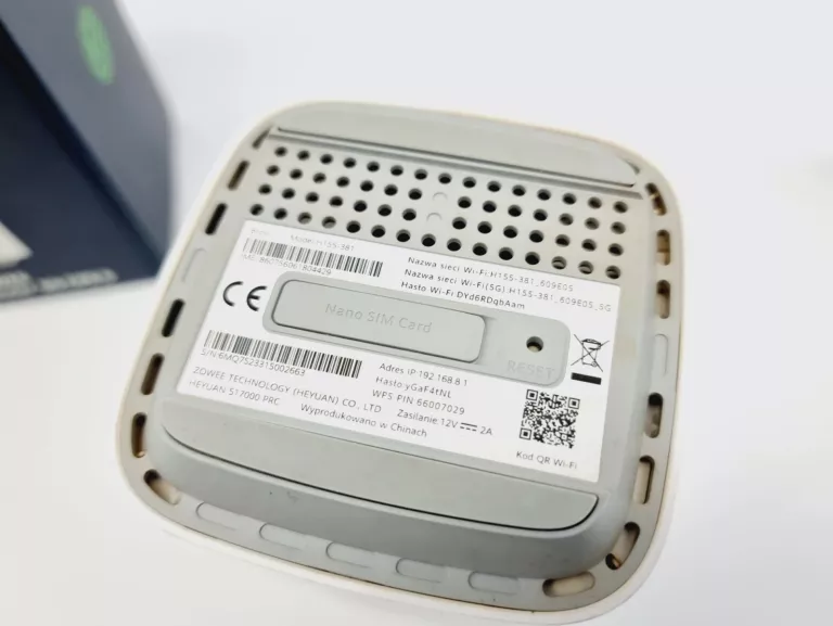 ROUTER ZOWEE 5G CPE 5G