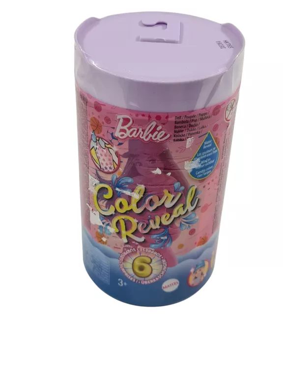 BARBIE COLOR REVEAL LALKA SPORTOWA GM10