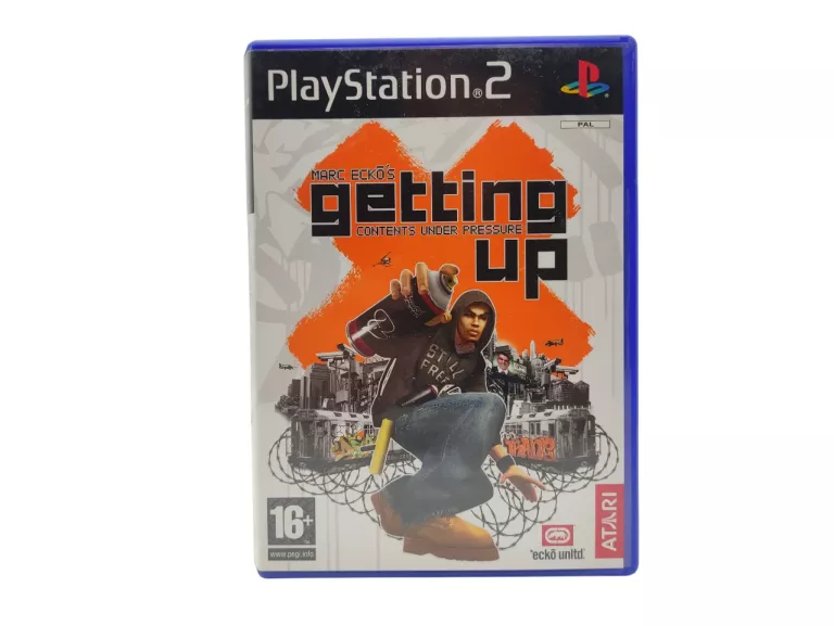 GRA PS2 MARC ECKO'S GETTING UP: CONTENTS UNDER PRESSURE