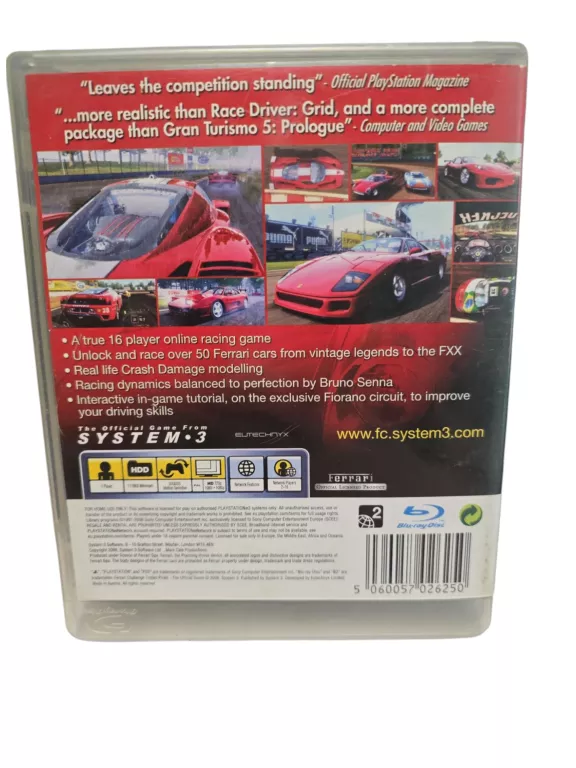 GRA PS3 FERRARI CHALLENGE