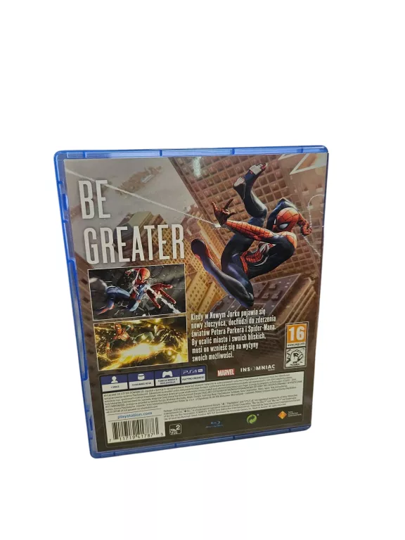 MARVEL SPIDER-MAN PL - GRA NA KONSOLĘ PLAYSTATION 4