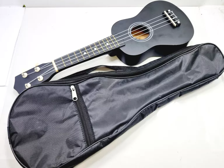 UKULELE CZARNE + POKROWIEC