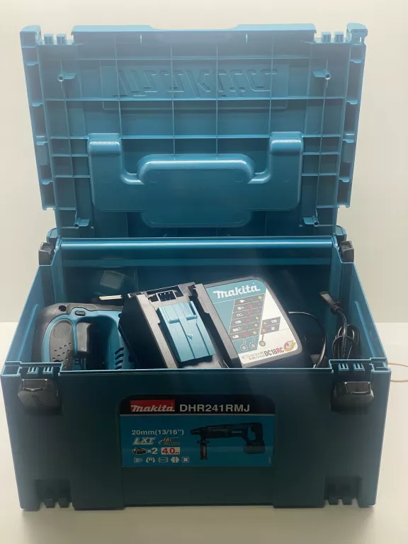 DHR241Z MŁOTOWIERTARKA 2X4.0AH MAKITA / ZESTAW WALIZKA