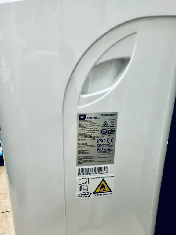 KLIMATYZATOR OK. OAC 7022 W AIR CONDITIONER