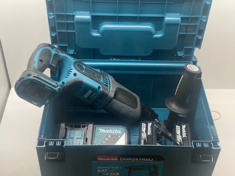 DHR241Z MŁOTOWIERTARKA 2X4.0AH MAKITA / ZESTAW WALIZKA