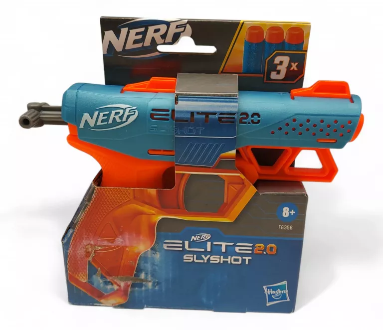 WYRZUTNIA NERF ZE STRZAŁKAMI ELITE 2.0 SLYSHOT JAK NOWE!!