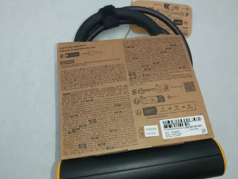 ZABEZPIECZENIE ROWEROWE 8/10 900 DECATHLON