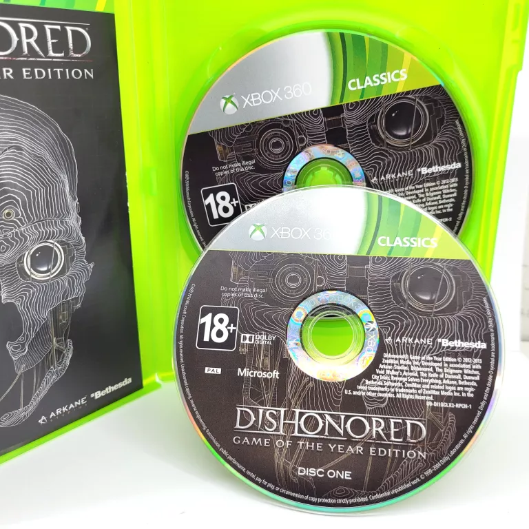 DISHONORED GAME OF THE YEAR EDITION XBOX 360
