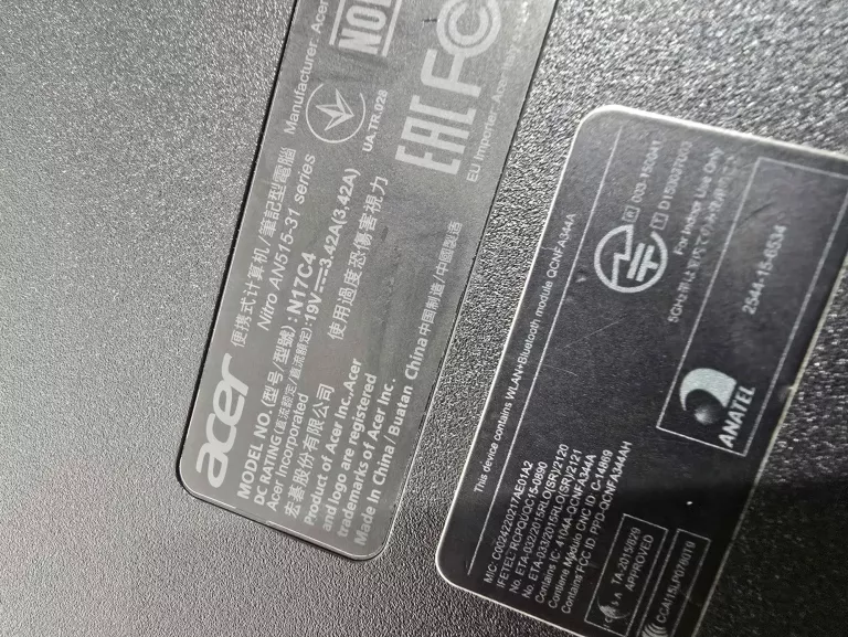 LAPTOP ACER NITRO 5 AN515-31 - I5-8250U