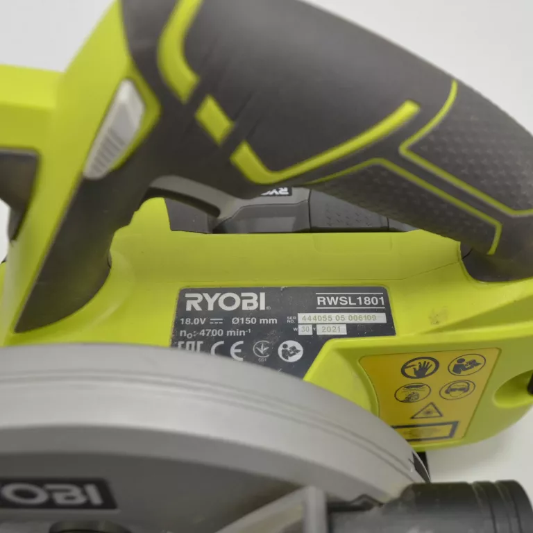 PILARKA RYOBI 10 MM RWSL1801 + AKU + ŁAD