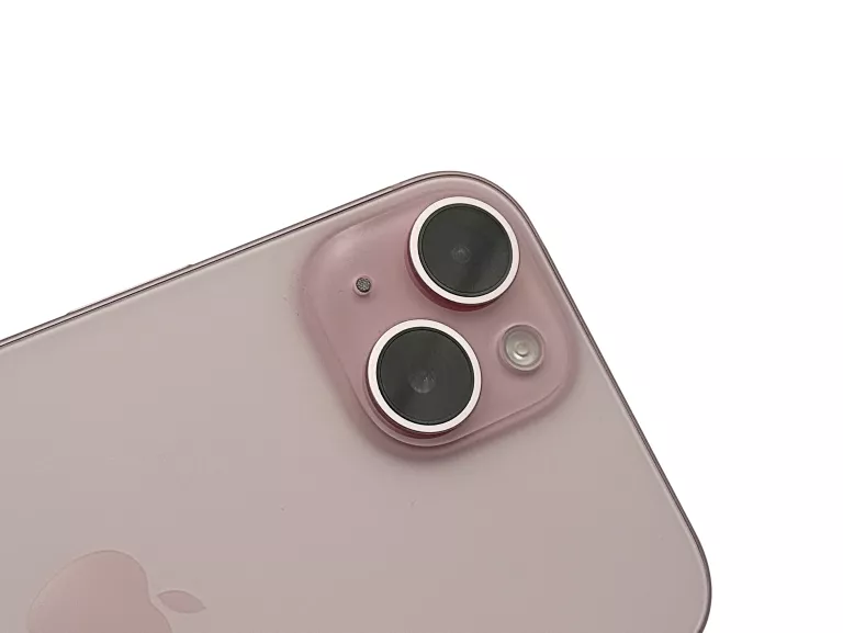 TELEFON APPLE IPHONE 15 128GB 6.1" PINK BAT. 100% - NA CZĘŚCI! JAK NOWY!