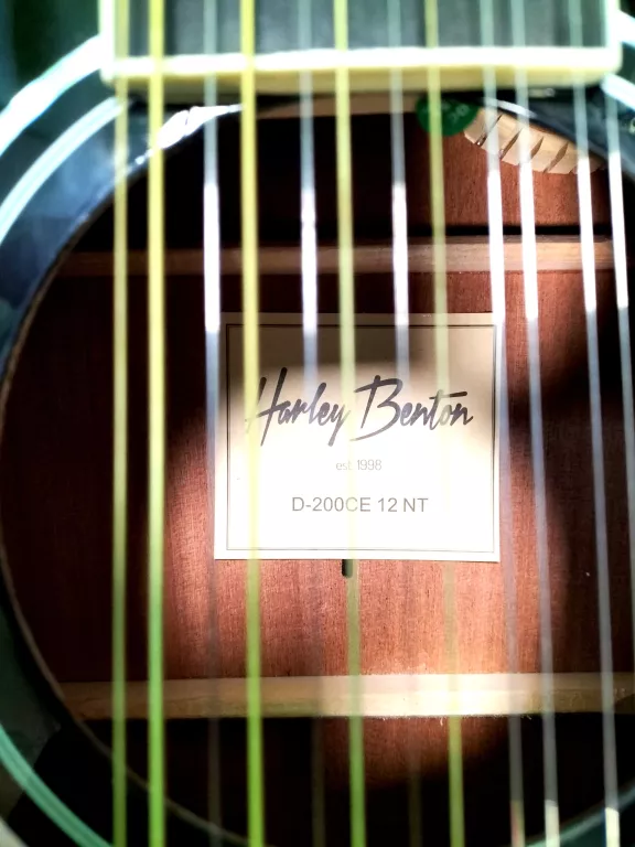 GITARA E-AKUSTYCZNA HARLEY BENTON D-200CE-12NT