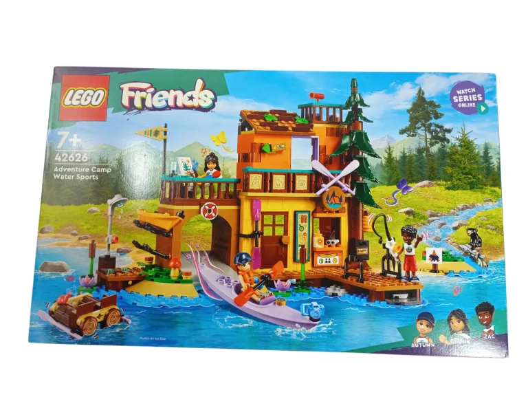 LEGO FRIENDS SPORTY WODNE NA OBOZIE KEMPINGOWYM 42626