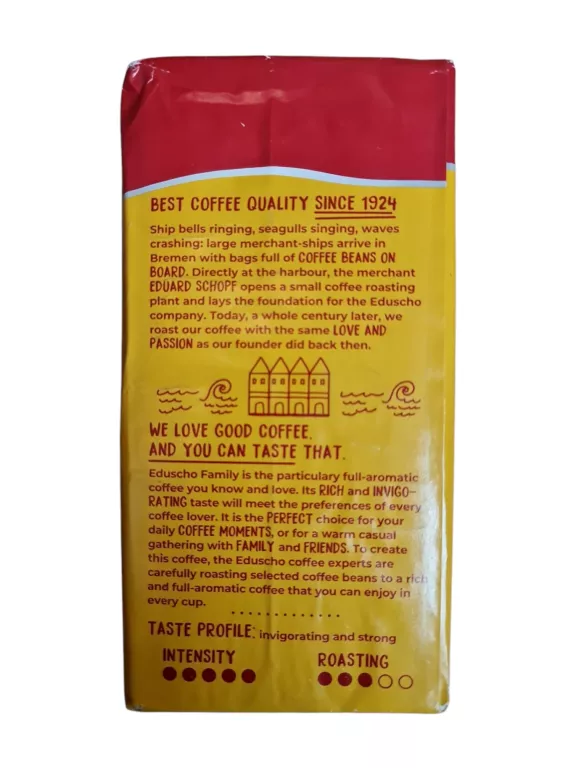 KAWA MIELONA TCHIBO EDUSCHO FAMILY 550 G