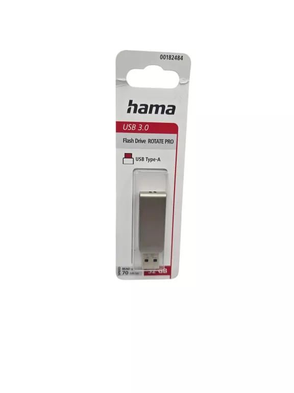 PENDRIVE HAMA 32GB ROTATE PRO 3.0