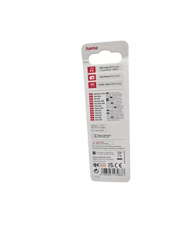 PENDRIVE HAMA 32GB ROTATE PRO 3.0