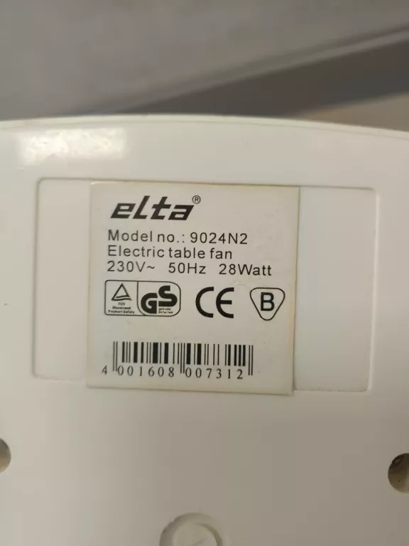 WENTYLATOR ELTA 9024N2 28 W 40 / 26 CM