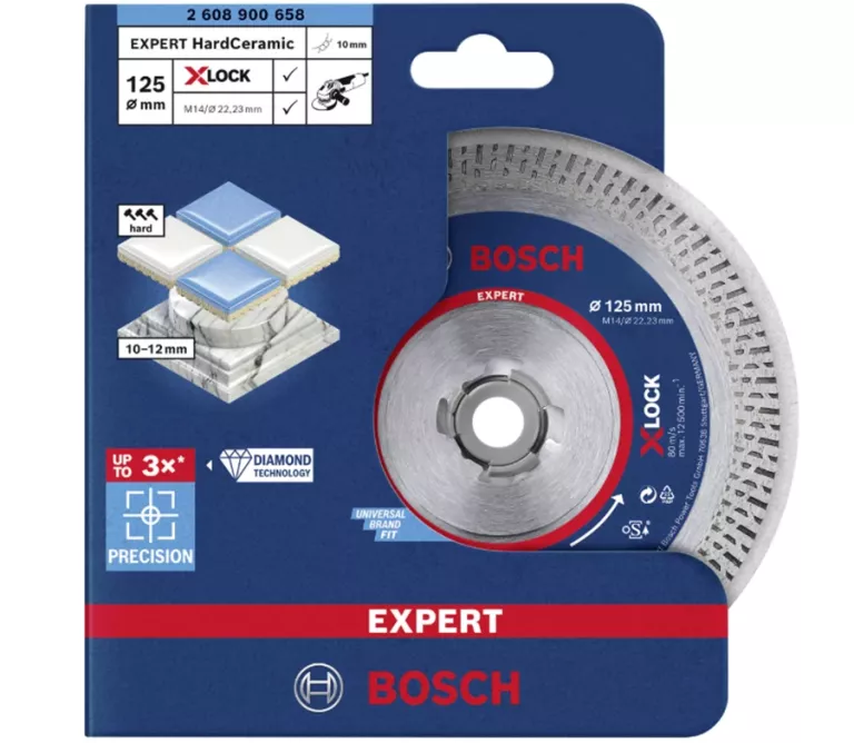 TARCZA DIAMENTOWA BOSCH EXPERT X-LOCK 11422 125MM