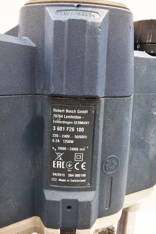 FREZARKA GÓRNOWRZECIONOWA BOSCH PROFESSIONAL GOF 1250 LCE