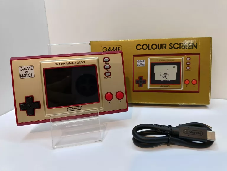 KONSOLA - NINTENDO GAME&WATCH SUPER MARIO BROS / KOMPLET/ IDEALNY STAN!