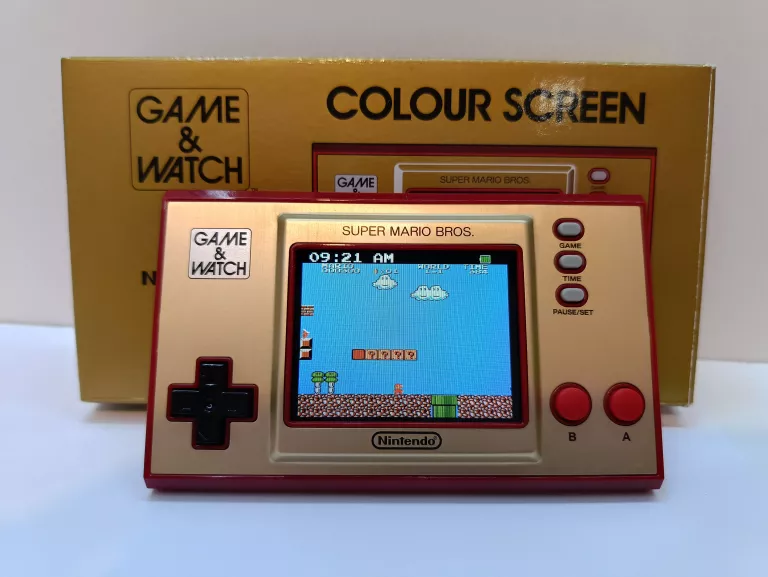 KONSOLA - NINTENDO GAME&WATCH SUPER MARIO BROS / KOMPLET/ IDEALNY STAN!