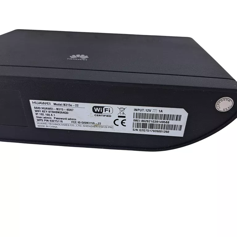CZARNY ROUTER HUAWEI B315S-22