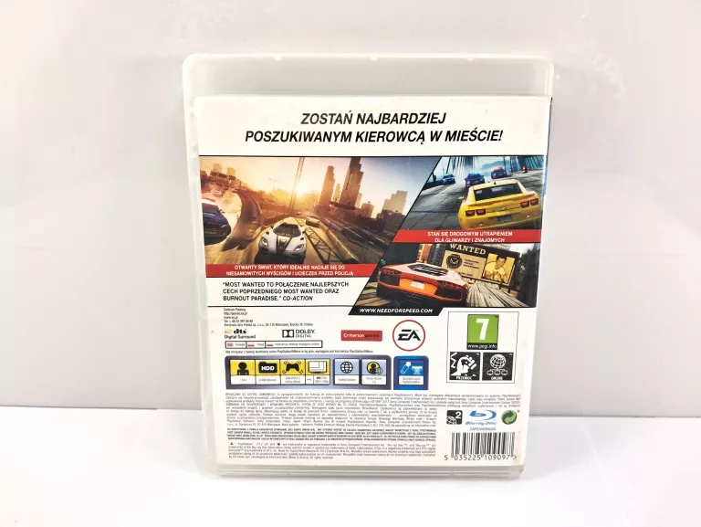GRA PS3 NEED FOR SPEED MOST WANTED PL