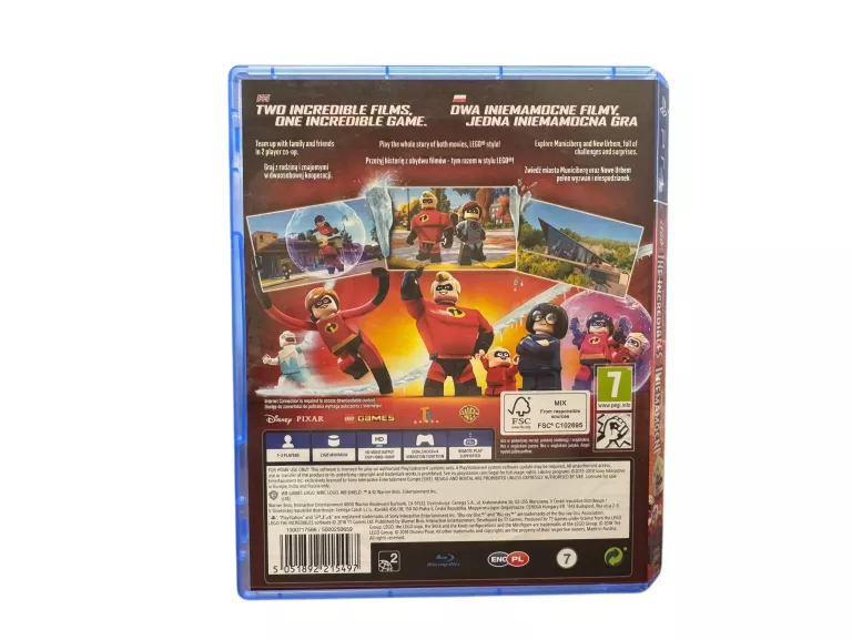GRA NA PS4 LEGO THE INCREDIBLES INIEMAMOCNI