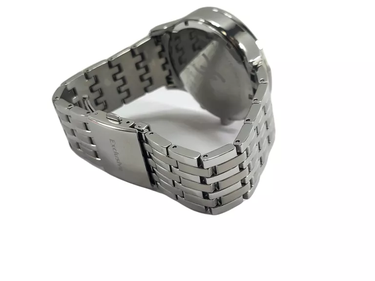 ZEGAREK MĘSKI NA BRANSOLECIE SREBRNY DANIEL KLEIN EXCLUSIVE 11911A